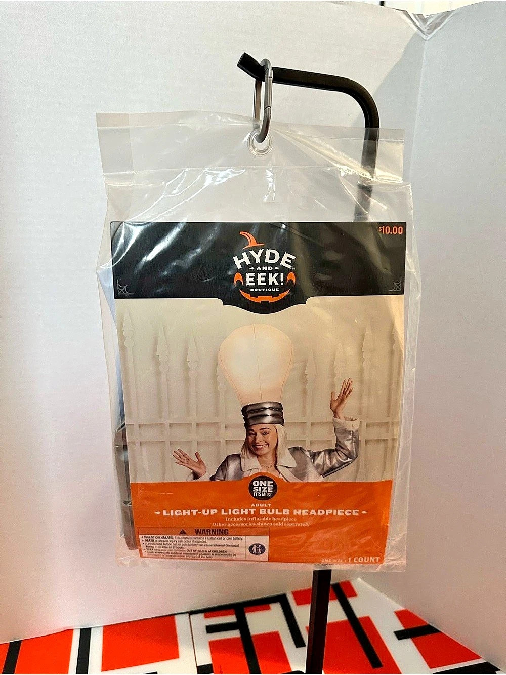 Hyde & Eek! Boutique Adult Light-Up Light Bulb Headpiece